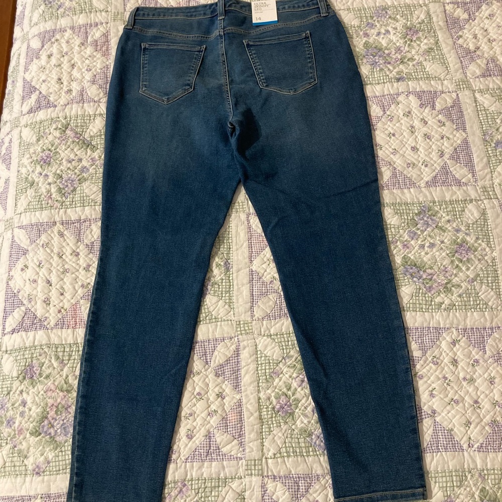 Womens Denim Ultra Skinny Legging
